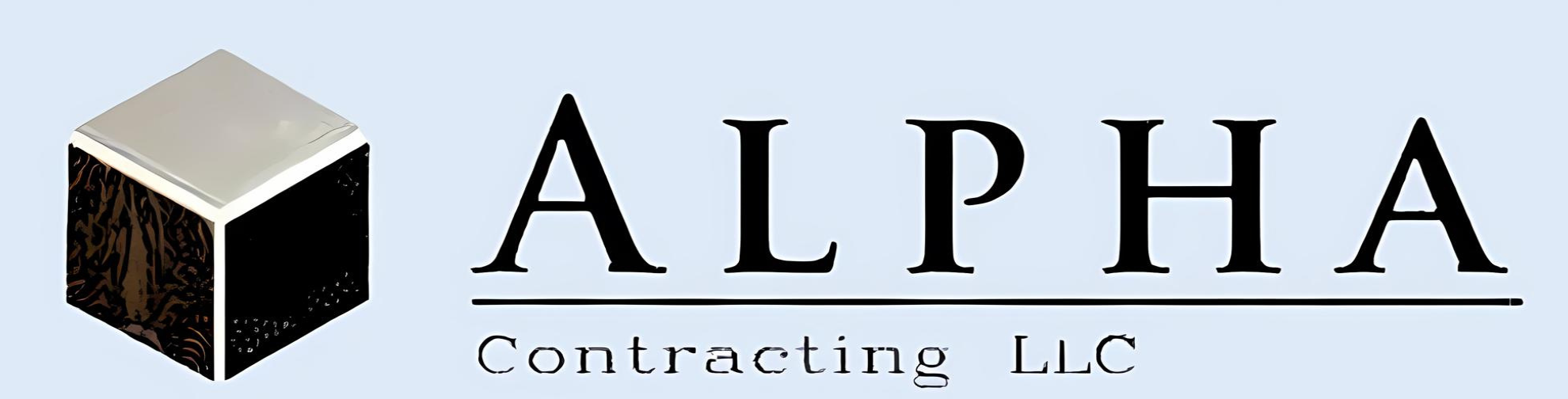 Alpha Contracting Logo